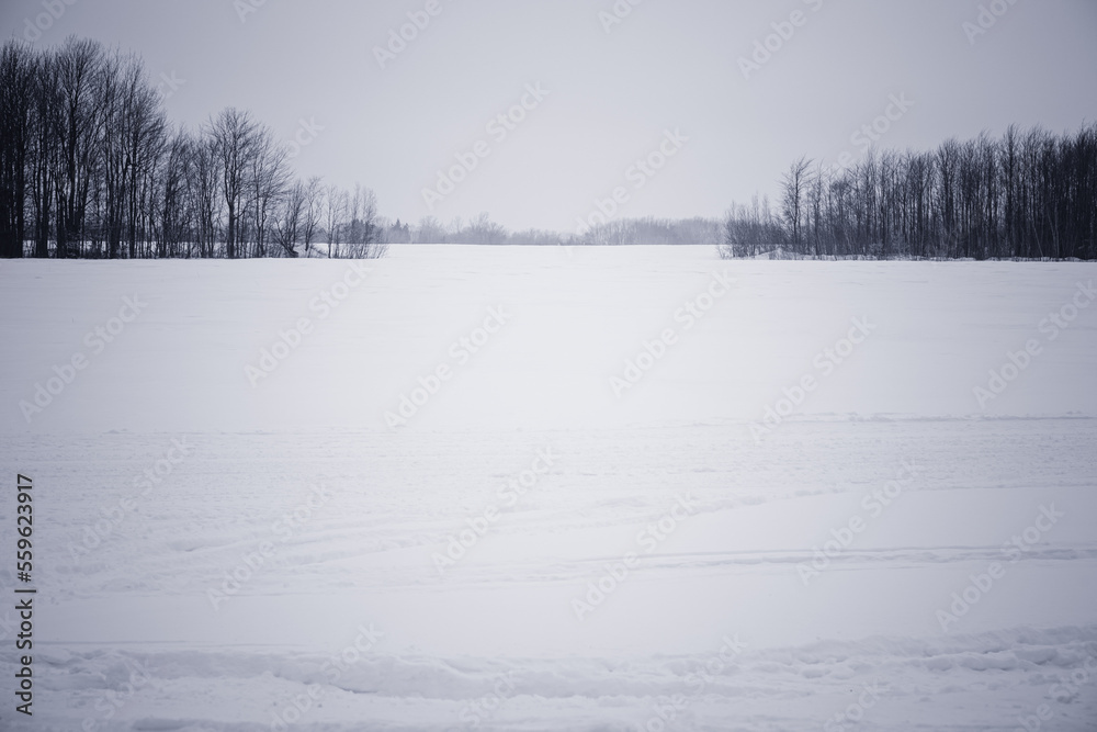 Winter wonderland in Quebec Canada Winter wonderland in Quebec Canada