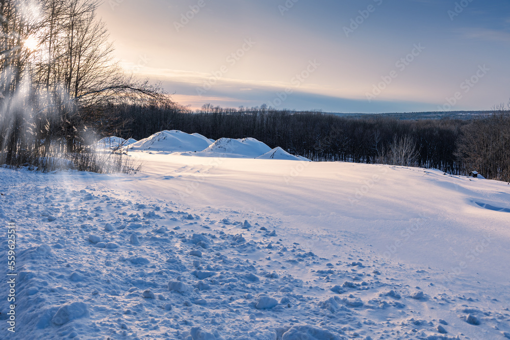 Winter wonderland in Quebec Canada Winter wonderland in Quebec Canada