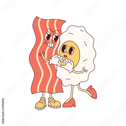 Bacon And Eggs Show Heart