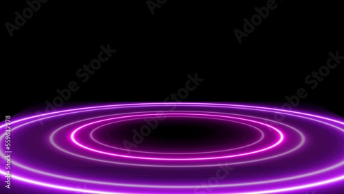 abstract background with glowing lines