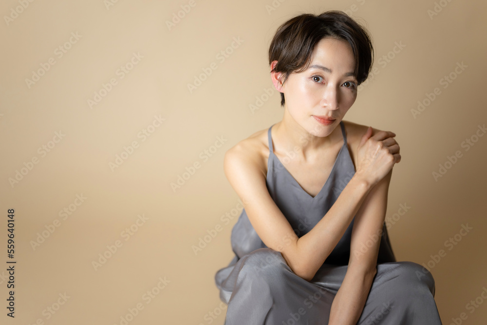 美しい大人の女性の美容イメージ 美しい大人の女性の美容イメージ