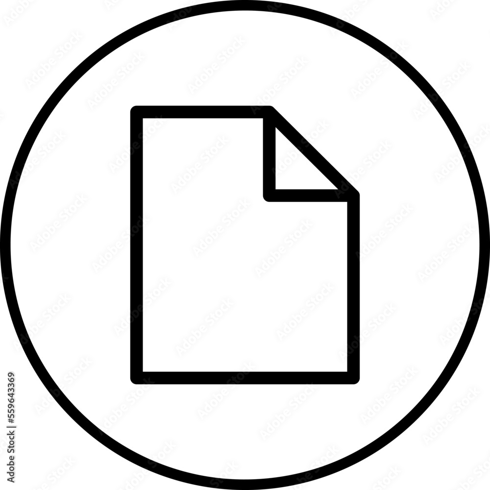 document icon, stock vector, logo isolated on white background..eps document icon, stock vector, logo isolated on white background..eps