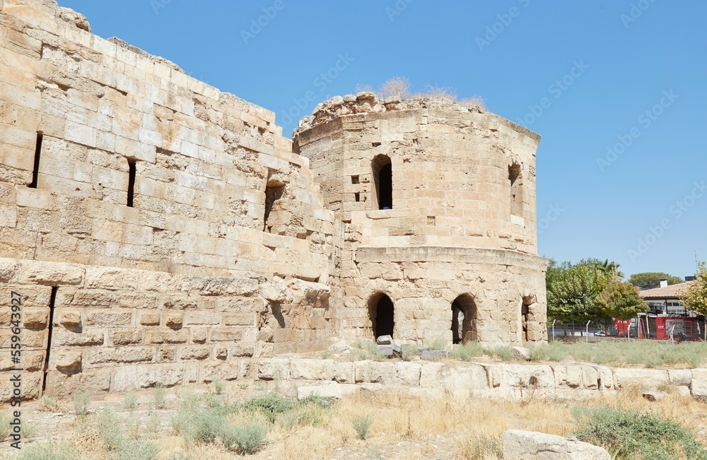 Harran Castle, built by the Umayyads over an older temple to the deity Sin