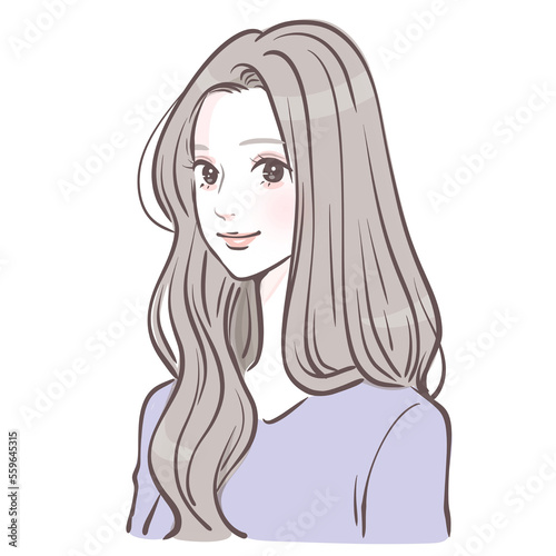 女性のイラスト素材