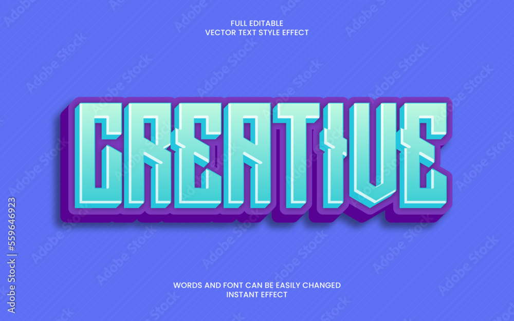 Creative Text Effect