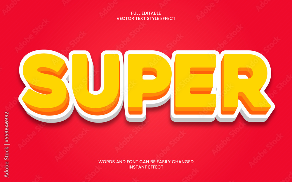 Super Text Effect