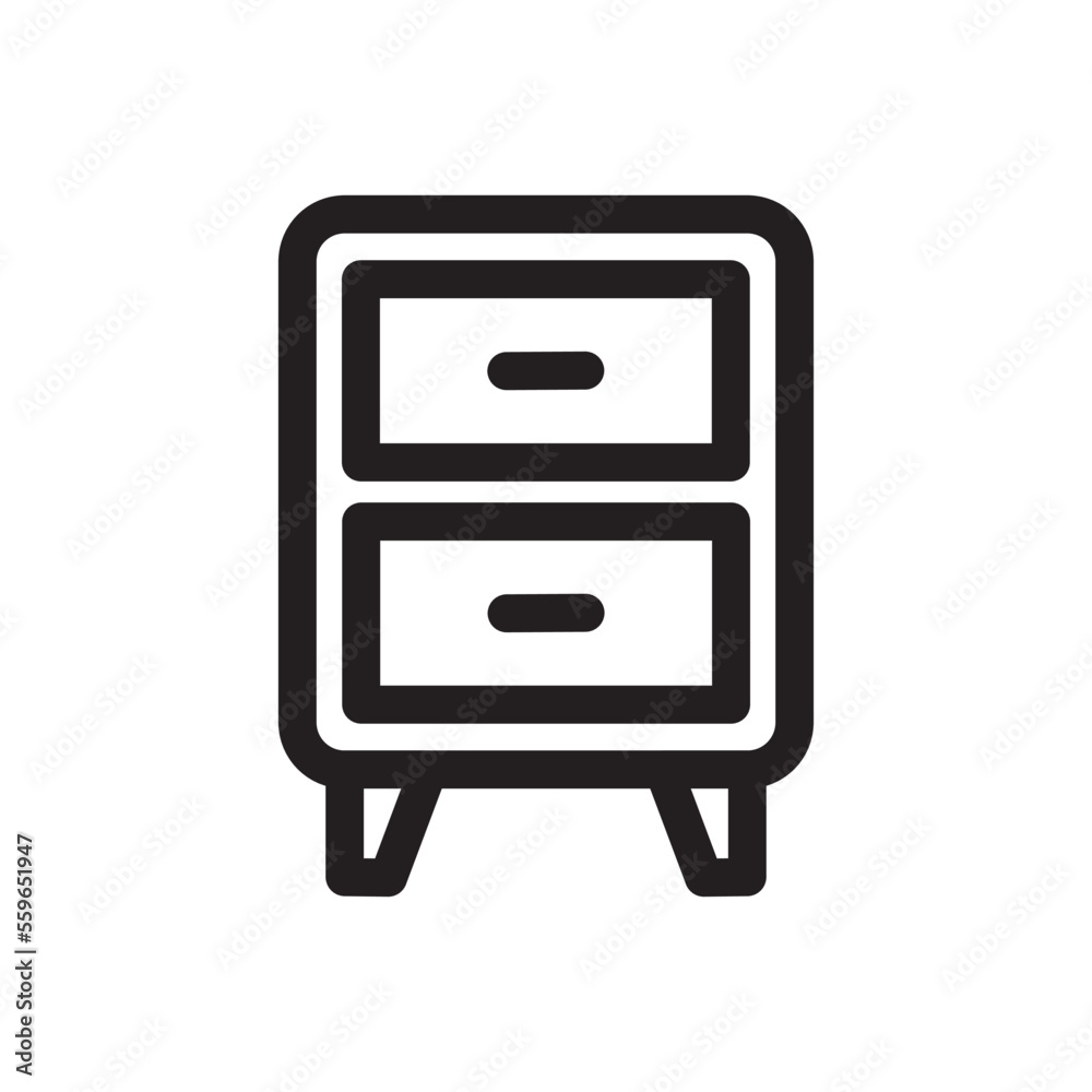 Drawer Cabinet Icon Drawer Cabinet Icon