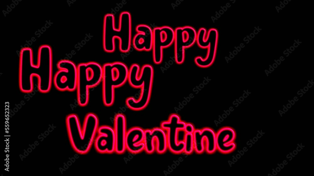 Animation neon light text happy Valentine 4k on black Background for TV promos,screen saver,business marketing,website display,holidays valentine day and various functions.This video is loop able Animation neon light text happy Valentine 4k on black Background for TV promos,screen saver,business marketing,website display,holidays valentine day and various functions.This video is loop able