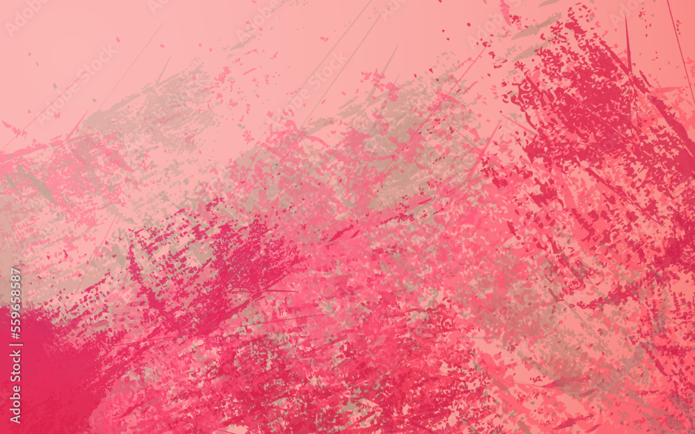 Fototapeta premium Abstract grunge texture pink color background vector