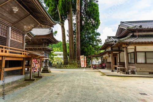 夏の阿蘇小国町パワースポット観光名所
「小国両神社」
Aso Oguni town power spot tourist attraction in summer
