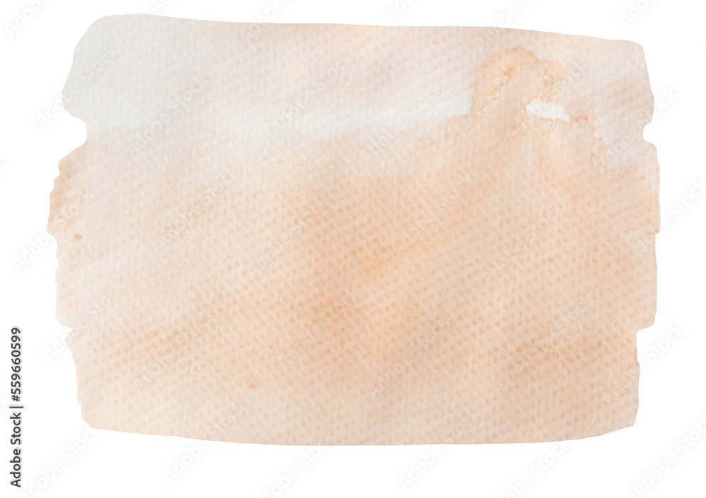 Abstract pattern brown color isolated on white background , Illustration watercolor hand draw and painted on paper Abstract pattern brown color isolated on white background , Illustration watercolor hand draw and painted on paper