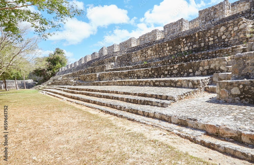 The Overlooked Mayan Ruins of Edzna in Campeche, Mexico