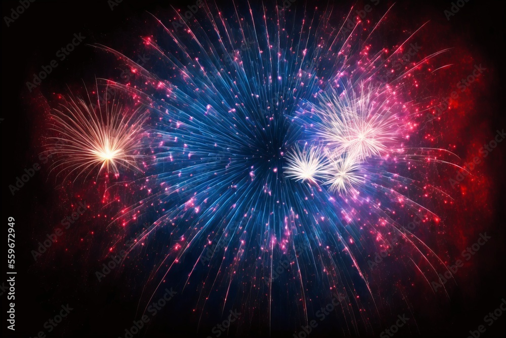 Fototapeta premium Fireworks