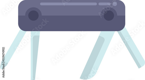 Survival multitool icon flat vector. Army knife. Swiss tool isolated