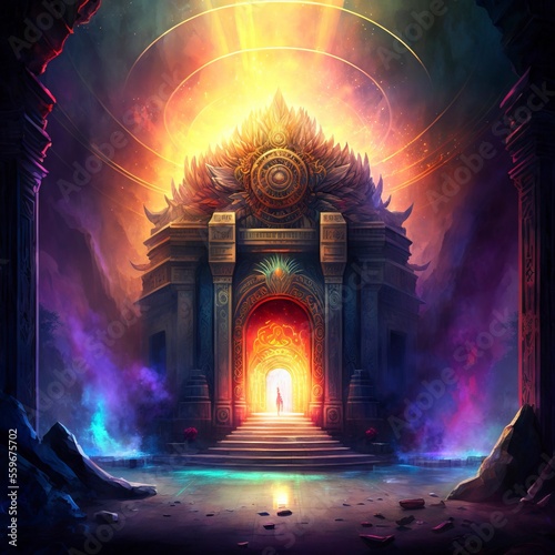 Tantric temple environment