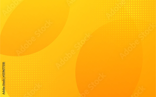 Modern yellow circle abstract background. Modern lemon orange color