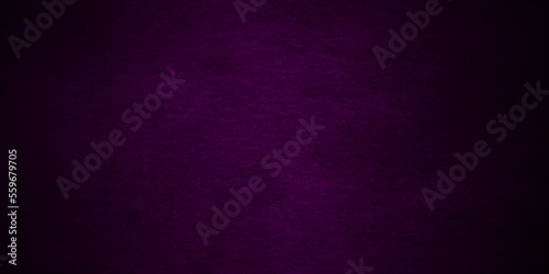 purple stone concrete grunge wall texture and backdrop background anthracite panorama. Panorama dark black and purple stone marble slate backdrop vanttege background or texture.