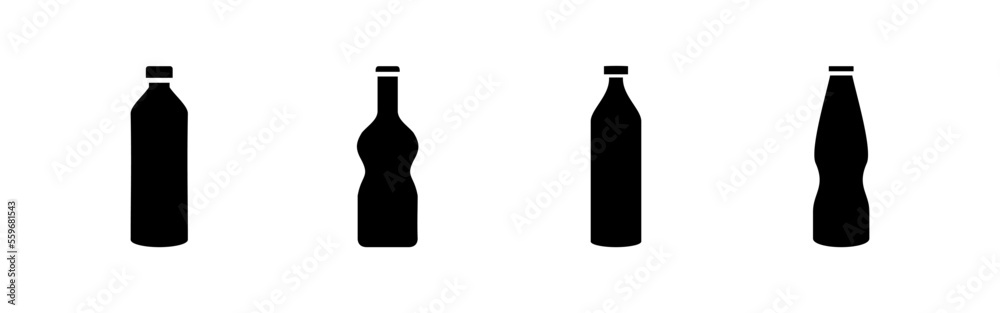 Bottle icon vector for web and mobile app. bottle sign and symbol Bottle icon vector for web and mobile app. bottle sign and symbol