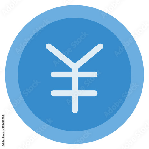 Yen Flat Icon