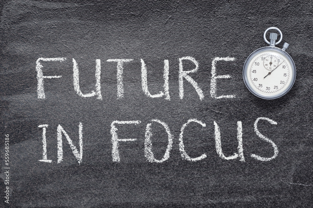 Fototapeta premium future in focus watch