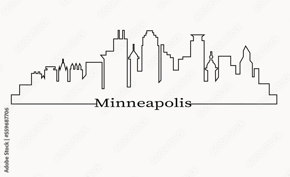 Minneapolis outline 
