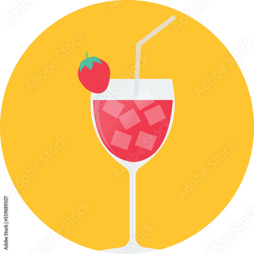 Juice Vector Icon
