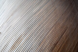 brut texture of wooden boards planks rounded curved line background of natural surface wood plank in wall fence