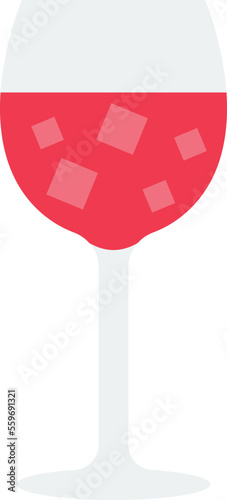 Wine glass Vector Icon
