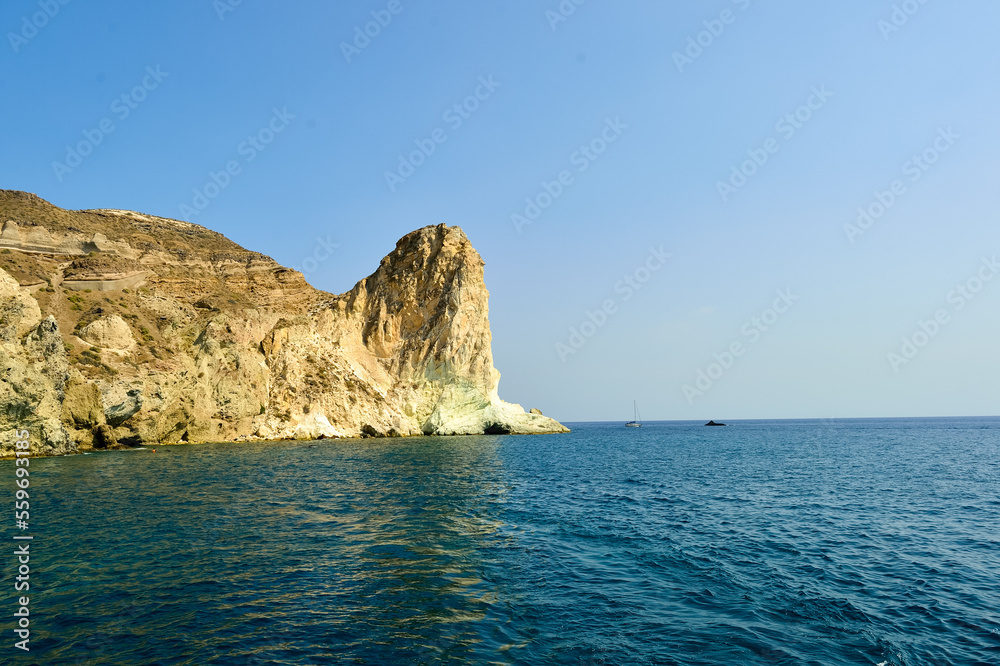 View on Santorini island, Greece