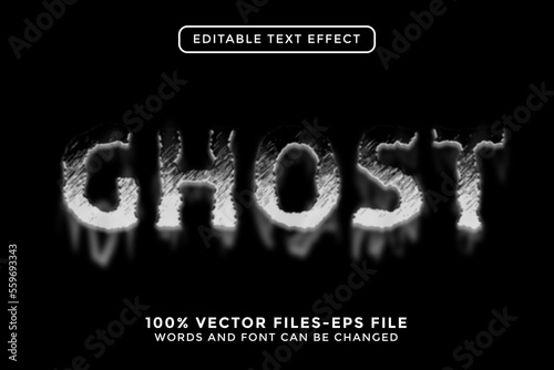 Ghost Editable Text Effect