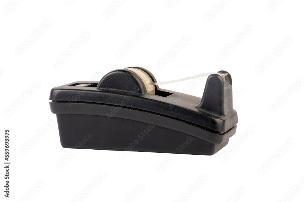 Office stationary scotch tape dispenser isolate on transparent background. Office stationary scotch tape dispenser isolate on transparent background.