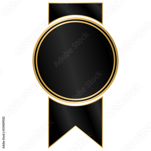 Black Gold Certificate Element