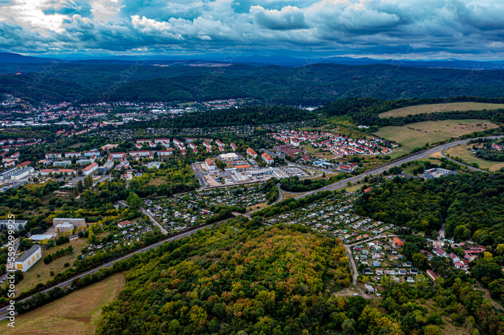 Fototapeta premium Luftbilder von Eisenach
