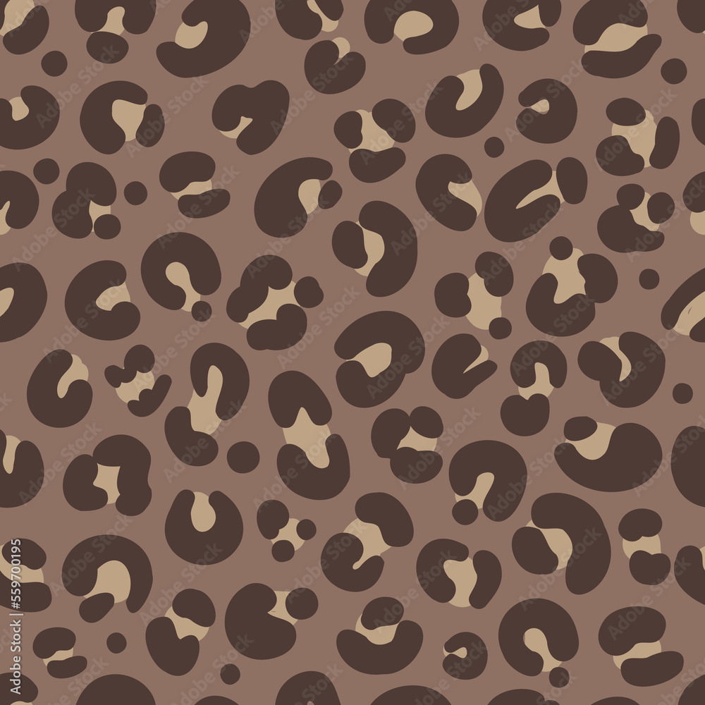 Leopard seamless pattern. Vector african background. Wild animal wallpaper. Leopard seamless pattern. Vector african background. Wild animal wallpaper.