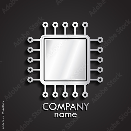 Silver chip company logo