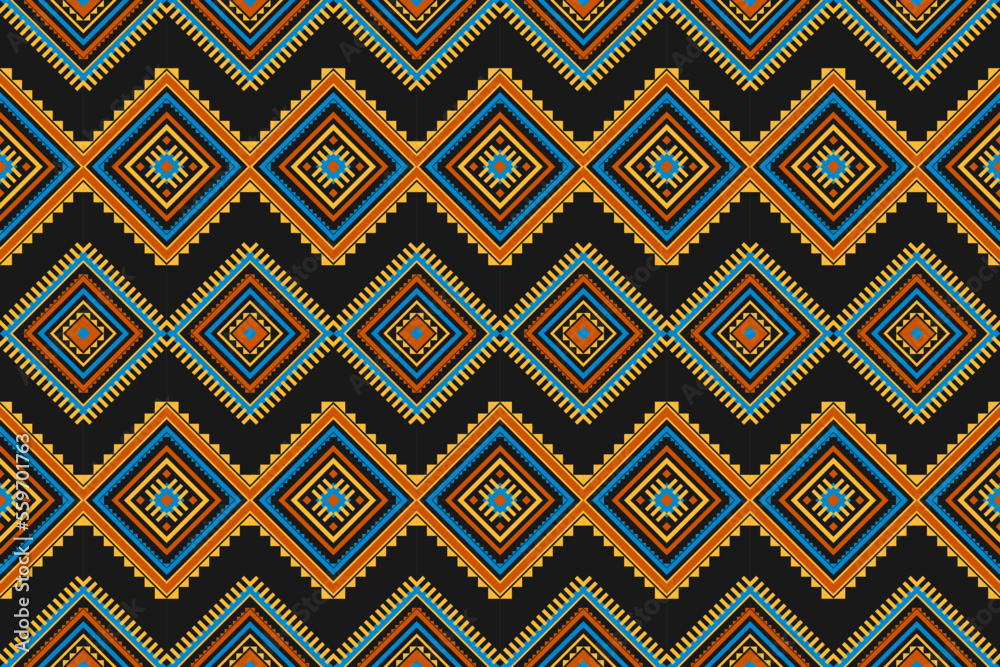 Fabric Aztec pattern background. Geometric ethnic oriental seamless pattern traditional. Mexican style. Design for wallpaper, illustration, fabric, clothing, carpet, textile, batik, embroidery. Fabric Aztec pattern background. Geometric ethnic oriental seamless pattern traditional. Mexican style. Design for wallpaper, illustration, fabric, clothing, carpet, textile, batik, embroidery.