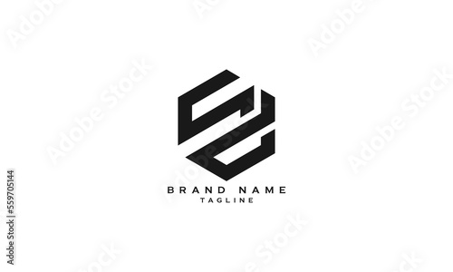 SUD, USD, SD, DS, Abstract initial monogram letter alphabet logo design