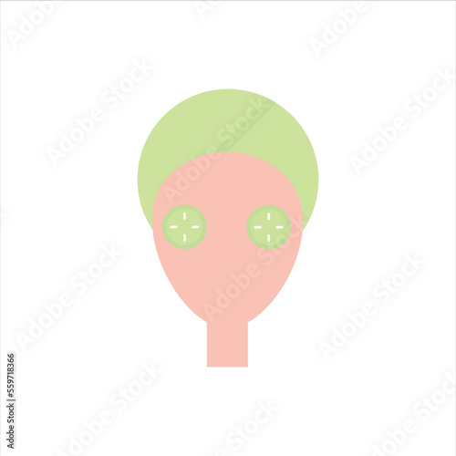 Facial Treatment Tools Vector Icon