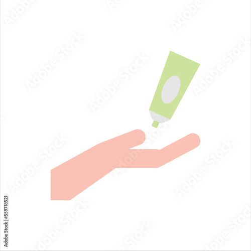 Facial Treatment Tools Vector Icon