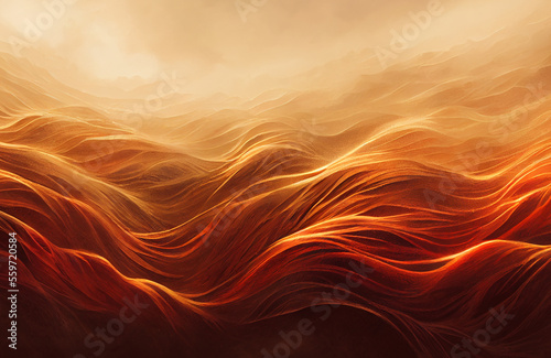 Colorful dark background texture, wavy silky black, red and other shades of colors beautiful, hot and flowing design 