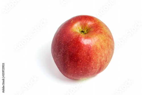 red apple isolated on white