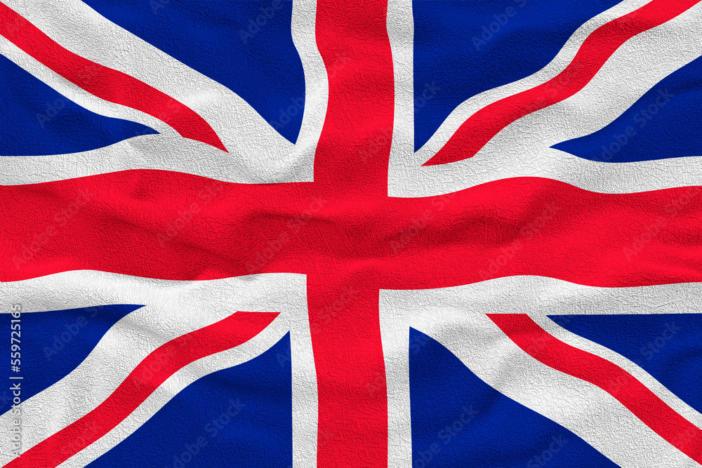 National flag of United Kingdom. Background with flag of United Kingdom. National flag of United Kingdom. Background with flag of United Kingdom.