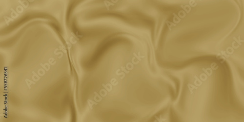 Golden silk and satin fabric background . Golden satin background . Gold digital fabric background. soft golden silk or satin texture can use as wedding and luxury party background .