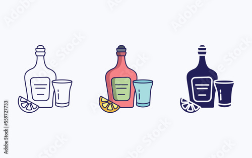 Tequila drinks icon