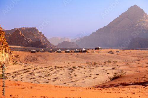 Camp at Wadi Rum Desert, Jordan