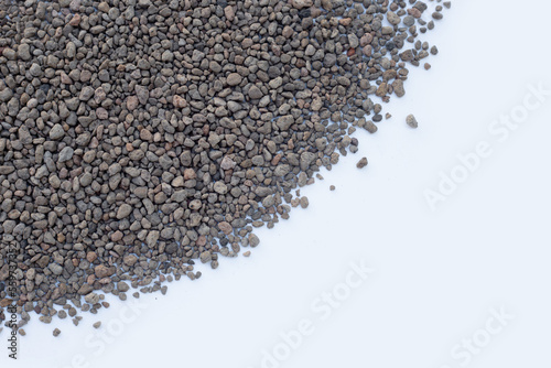 Pumice pebbles or volcanic rock
