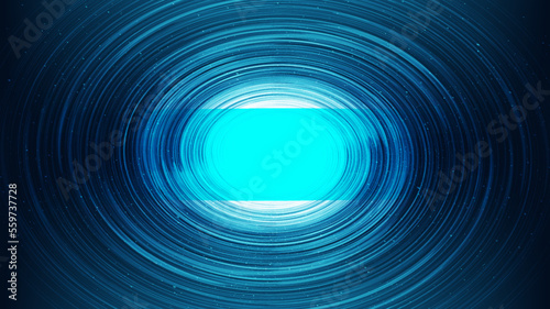 Dark Blue Spiral Black hole on Galaxy background with Milky Way spiral,Universe and starry concept design,vector