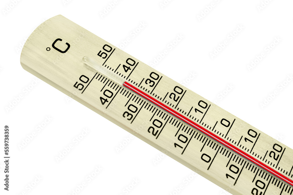 Thermometer aus Holz und Temperatur 40 Grad Celsius Hintergrund transparent PNG cut out Thermometer aus Holz und Temperatur 40 Grad Celsius Hintergrund transparent PNG cut out