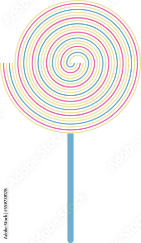Candy lollipop Vector