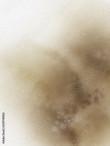Watercolour texture on paper background
